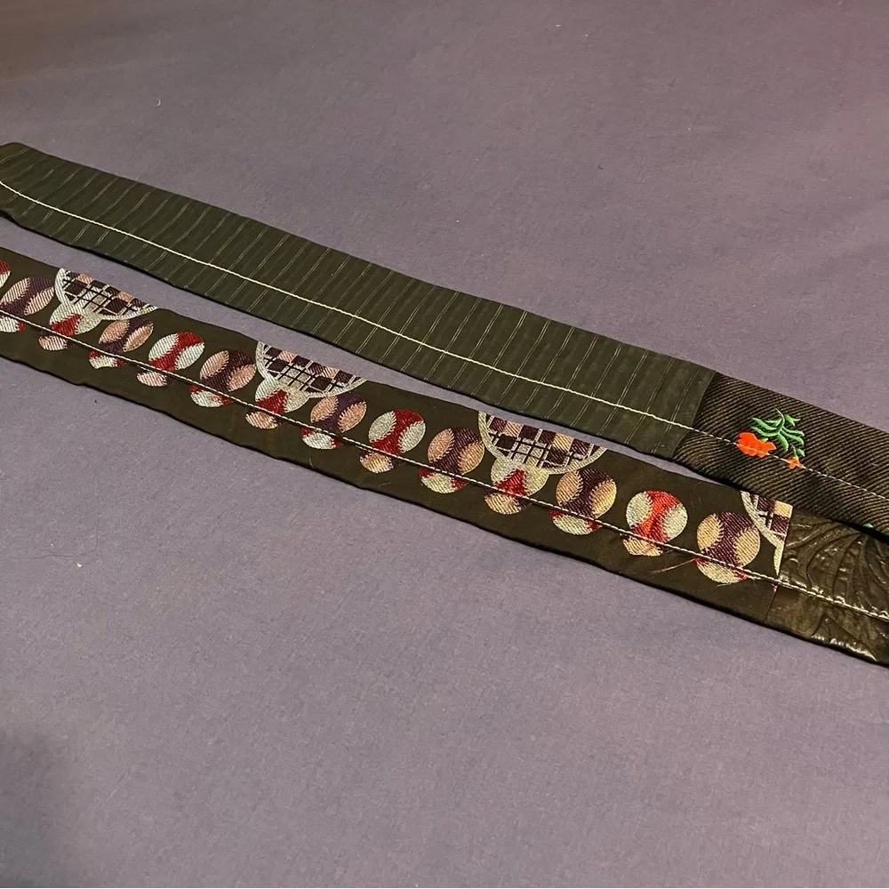 Ter Et Banting jacquard wrap belt